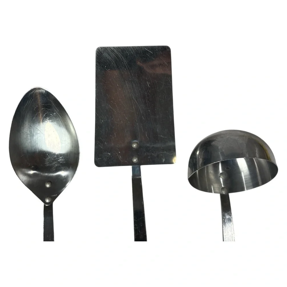 Vintage Armstrong Lifetime Cutlery Kitchen Cooking Utensils Spatula Ladle Spoon
